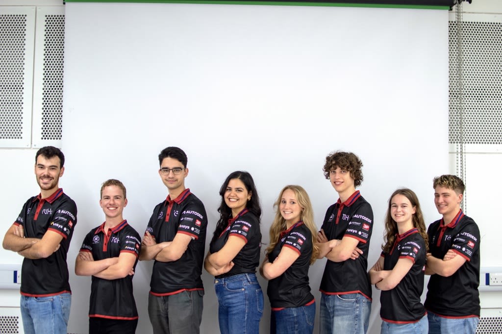 Full team picture of Team Bath Heart in their uniforms